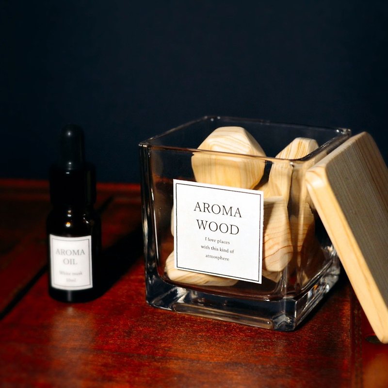 AROMA WOOD Cypress - น้ำหอม - ไม้ ขาว