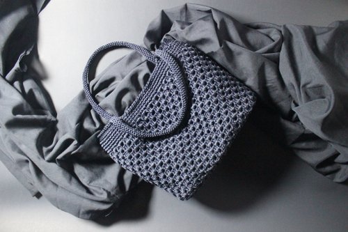 小幽靈編織 Little Ghost Crochet 【小提包系列】煤炭提姆CoalTim