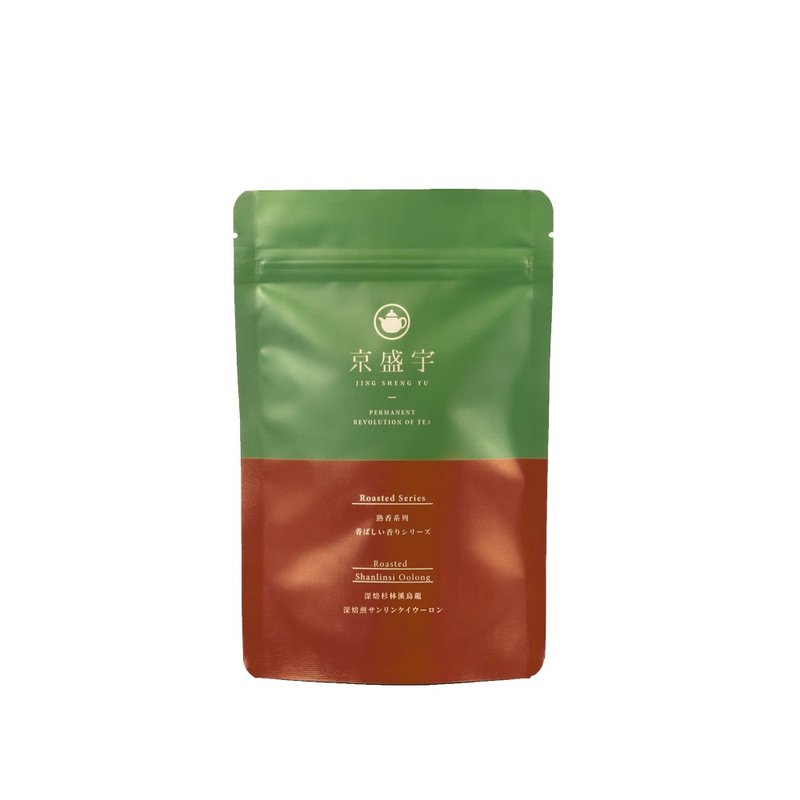 Jing Sheng Yu Taiwan Roasted Sanlinsi Oolong -Tea Bags 2.5g x 15pcs - ชา - อาหารสด สีเขียว