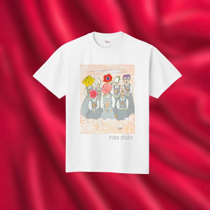 10  宣誓式白Tシャツ - 女 T 恤 - 棉．麻 白色