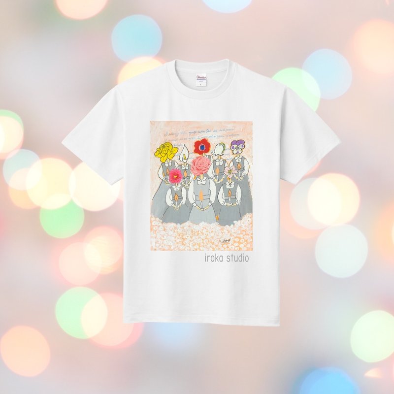 10 宣誓式 白色T恤 - 女裝 T 恤 - 棉．麻 白色