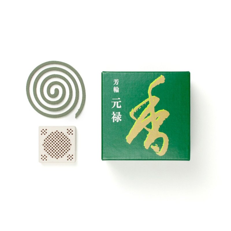 日本【松榮堂】芳輪 Horin 系列之【元祿】Returning Spirit 環香 - 香氛/精油/擴香 - 濃縮/萃取物 