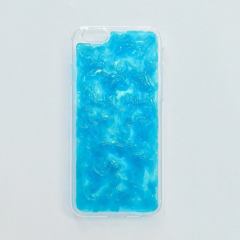 blue sea phone case - เคส/ซองมือถือ - พลาสติก สีใส