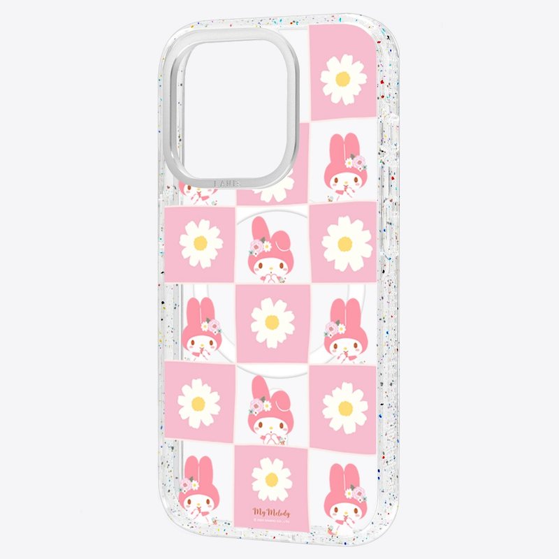 Melody Hide and Seek Translucent Frame Standard/Magnetic Version for iPhone 16 15 14 13 Pro Max - Phone Cases - Eco-Friendly Materials Pink