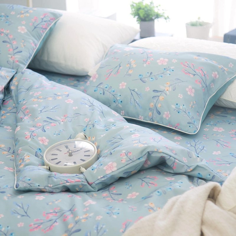 DR501 40S Cotton X Tencel Bed Bag Pillowcase/Bed Bag Quilt Set Brand Exclusive Country Style Taiwan - เครื่องนอน - ผ้าฝ้าย/ผ้าลินิน 