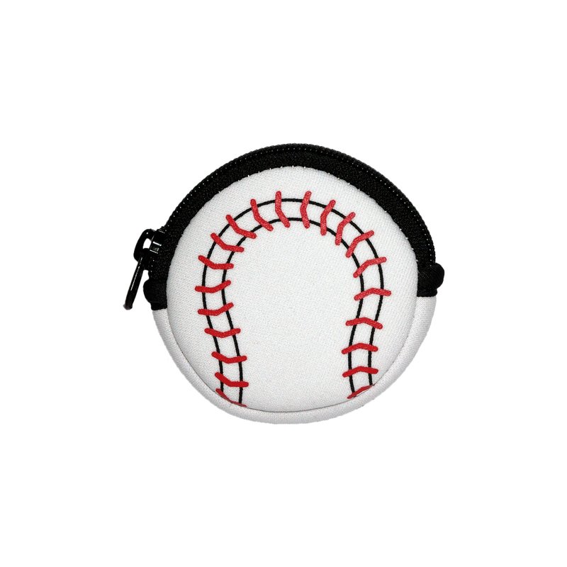 la essence Made in Taiwan LE-9606N Round Coin Pouch Accessory Organizer Pouch Wetsuit Material - Coin Purses - Waterproof Material 