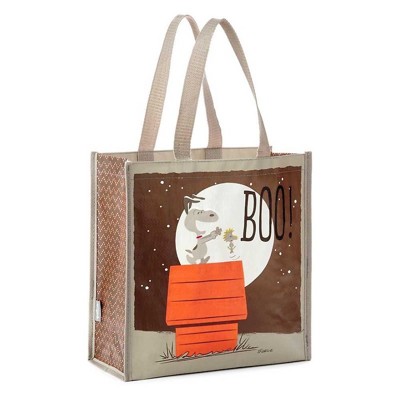 Snoopy Snoopy Trick or Treat Eco Shopping Bag [Hallmark-Halloween Series] - Handbags & Totes - Plastic Multicolor