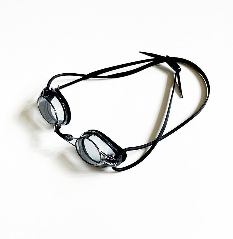 Black flat goggles - อุปกรณ์ฟิตเนส - พลาสติก สีดำ