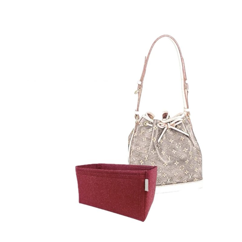 【香港製造|韓國絨布】 Bag Organizer - LV Petit Noé (M40818) - 化妝包/收納袋 - 其他材質 多色