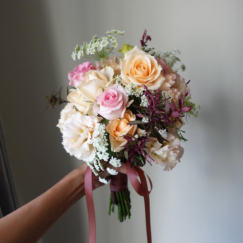 As elegant as you. Bridal bouquet/Bridal bouquet/Outdoor bouquet/Registration bouquet/Flowers - Plants - Plants & Flowers Pink