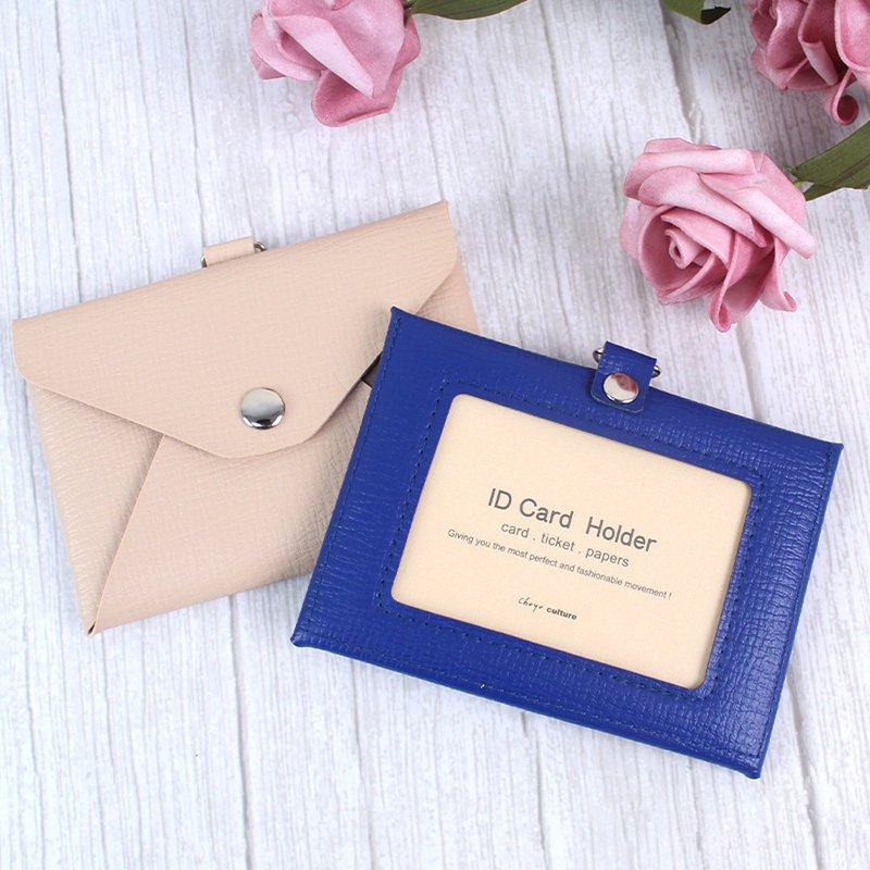 Chuyu  收納袋識別證套/票卡夾/證件套/識別證卡套-The Fashion - 證件套/識別證套 - 其他材質 多色