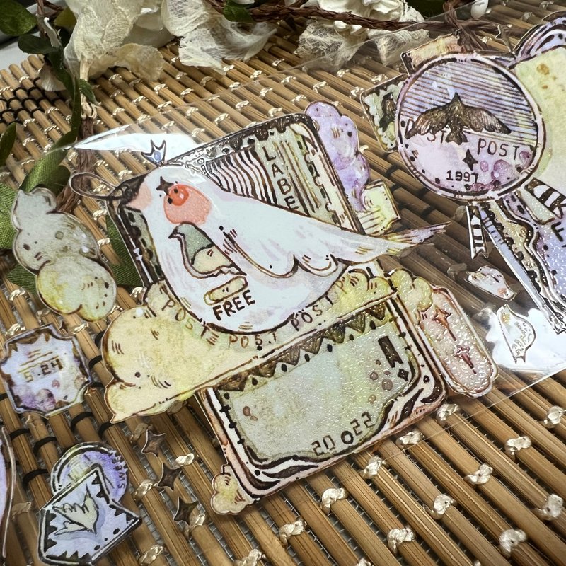 0019_石頭仙女_鳥兒遷徙門票 Bird Migration coupons - 紙膠帶/和紙/PET - 塑膠 多色
