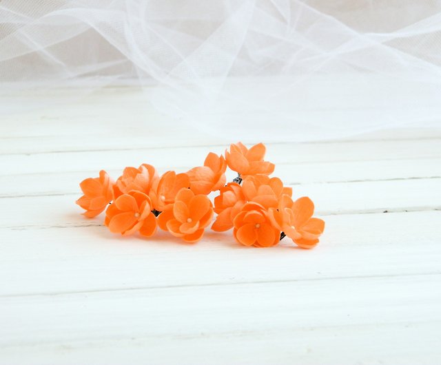 Lilac flowers hair pins Small wedding hair clip - Shop FloralAccessoriesUA  Hair Accessories - Pinkoi
