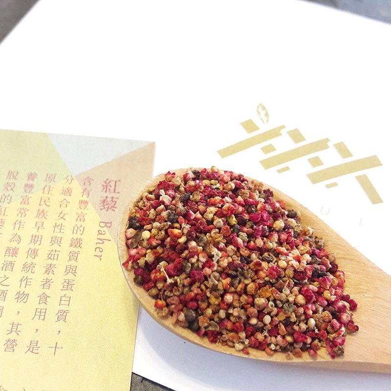 Valjulu 紅藜(350g) //馬兒部落手創-原住民古老且神聖的作物 - 燕麥/麥片/穀物 - 新鮮食材 紅色