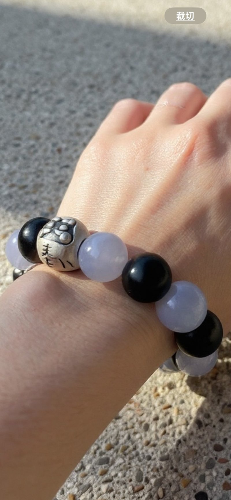 達摩心志手錬中性系列  奉為之信 - 項鍊 - 水晶 藍色