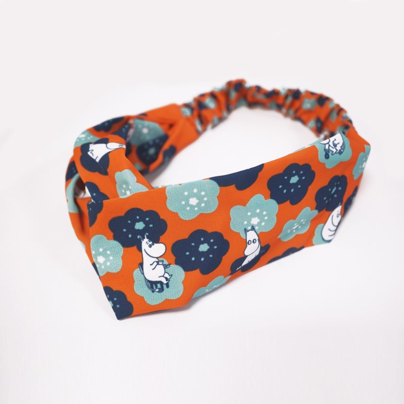 【Pinkoi x Moomin x SOU・SOU】Head Band - Moomin - ที่คาดผม - งานปัก 