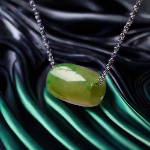 瓔珞珠寶盒 E.L.Jewelry Box 【萬事亨通】三彩翡翠路路通項鍊 | 天然緬甸玉翡翠A貨 | 送禮