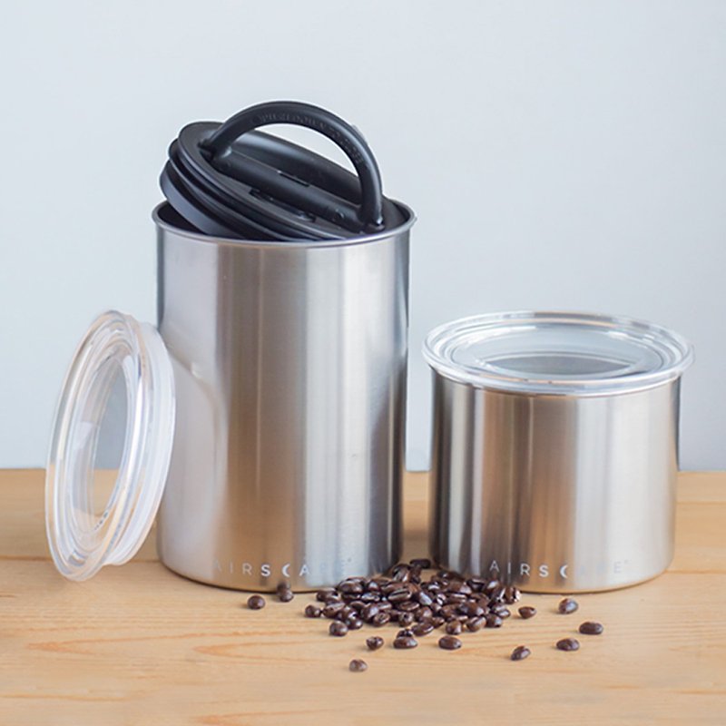 Planetary Design不鏽鋼儲存罐Airscape Classic / 銀色 - 咖啡壺/咖啡器具 - 不鏽鋼 銀色