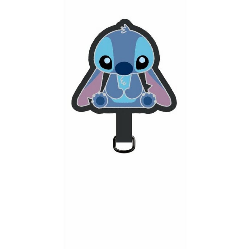 Disney Stitch Phone Strap With Patch / Card ,Crossbody - Phone Accessories - Nylon Multicolor