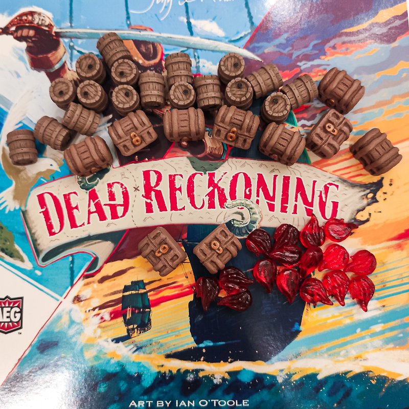 Deluxe Resource Tokens compatible with Dead Reckoning board game - บอร์ดเกม - วัสดุอื่นๆ หลากหลายสี