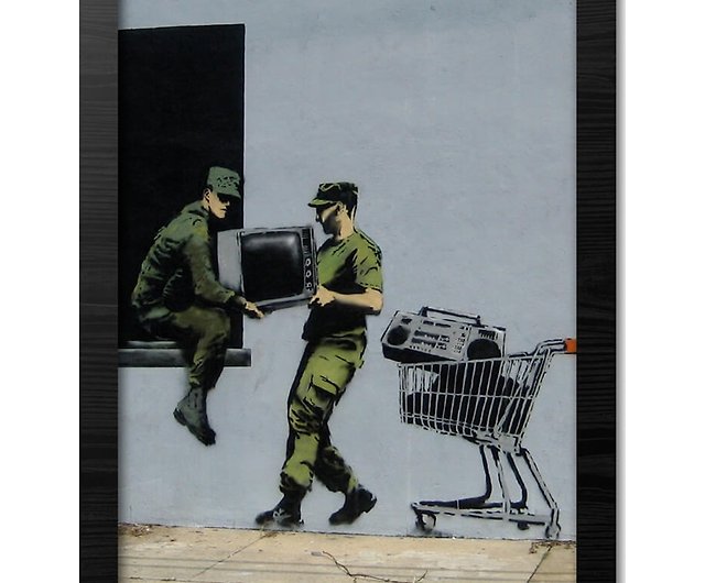 Banksy reproduction -  Canada