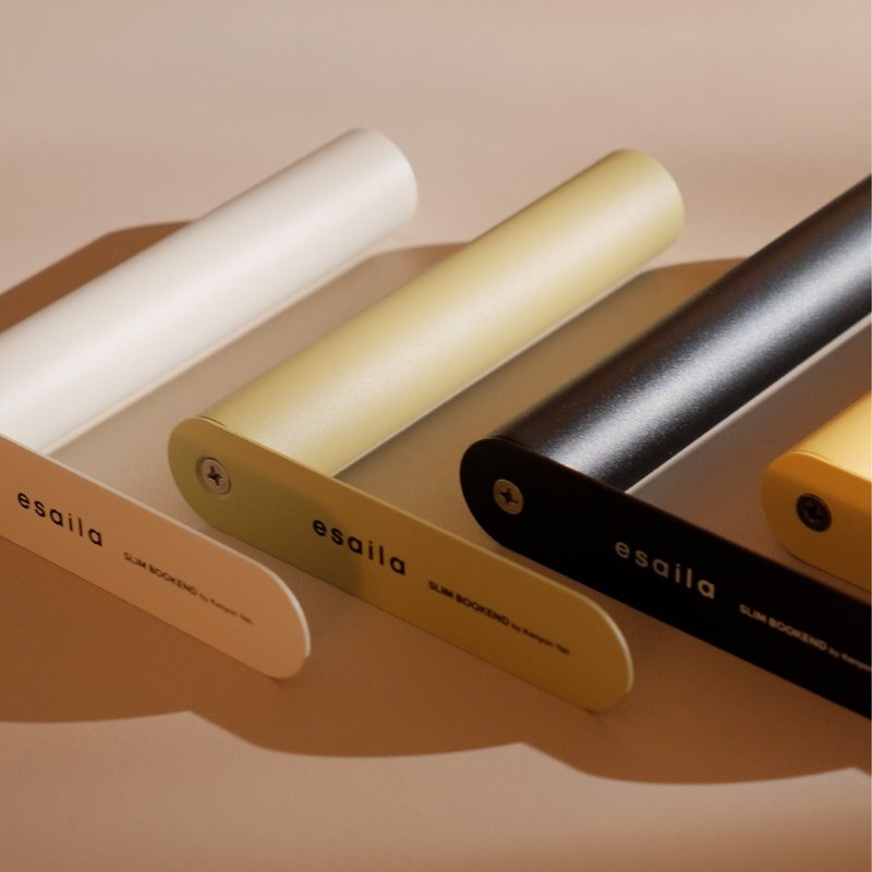 全新B級品特賣 - SLIM Bookend | 各色庫存於商品說明 - 書架/書擋 - 其他金屬 