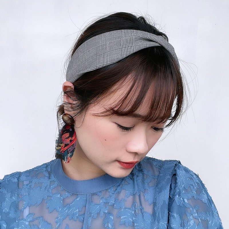 Can't think of it? Buy me hairband - Hair Accessories - Polyester Gray