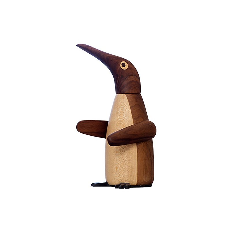 Spring copenhagen-The Salt Penguin - ขวดใส่เครื่องปรุง - ไม้ สีนำ้ตาล