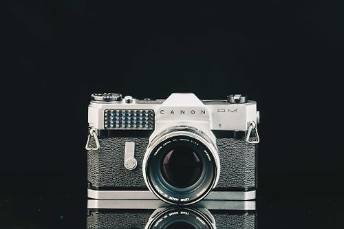 瑞克先生-底片相機專賣 Canon Canonflex RM+Canon FL 50mm F=1.4 #6419 #135底片相機