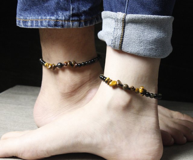 Iron anklet on sale