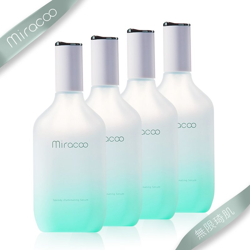 【Miracoo Infinite Qi Muscle】Great Fairy Essence | Time-lapse Revitalizing Essence 4 into the stocking muscle group - Essences & Ampoules - Glass Green