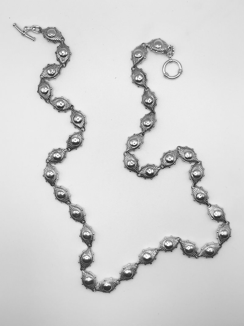 TLM Daydream Collection - Long Chain/925 Sterling Silver/Handmade Wax Carving - Long Necklaces - Sterling Silver 