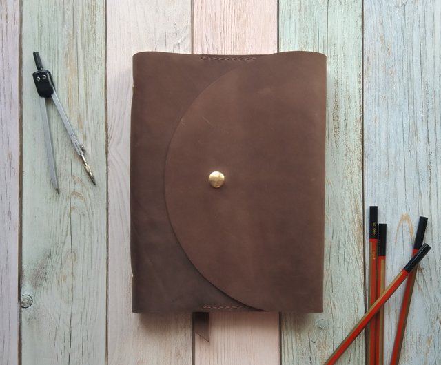 A5 Leather 6-Ring Binder Journal