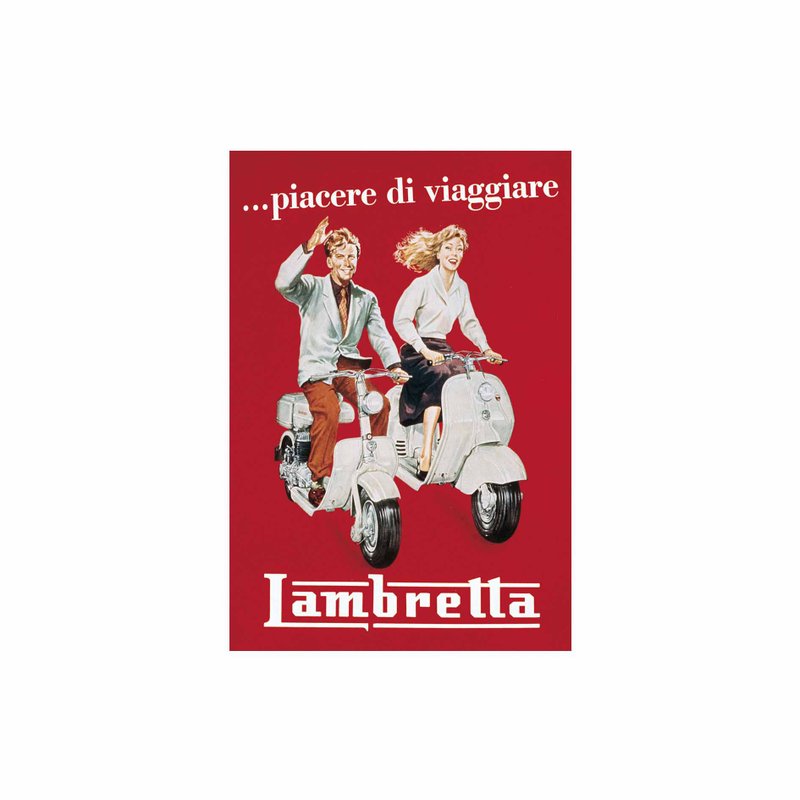 イタリア IFI はがき Lamita ビンテージ広告 - はがき・メッセージカード - 紙 多色