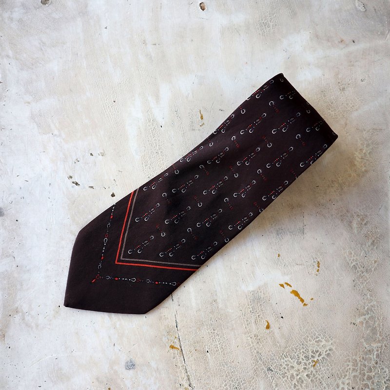 Pumpkin Vintage. Vintage high tie - เนคไท/ที่หนีบเนคไท - ผ้าไหม 