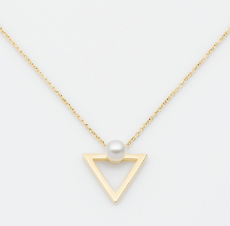 個性幾何 / Khole necklace - 項鍊 - 其他金屬 金色