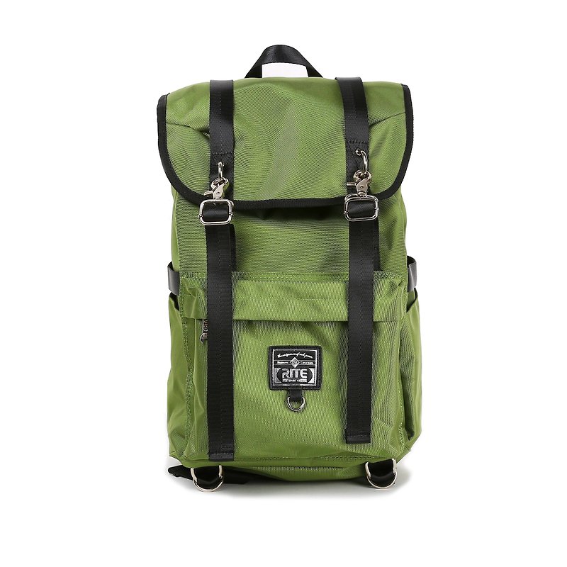 2016RITE Army BAGS (L) ║ ║ army green nylon - กระเป๋าเป้สะพายหลัง - วัสดุกันนำ้ สีเขียว