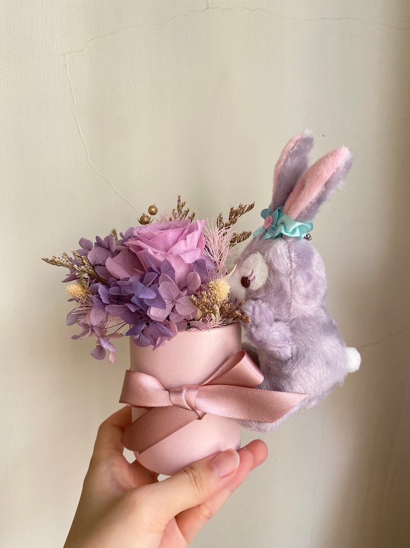 花禮.生日禮物.結婚賀禮.畢業禮.居家擺飾.開幕賀禮.情人節禮物 - 乾燥花/永生花 - 植物．花 紫色