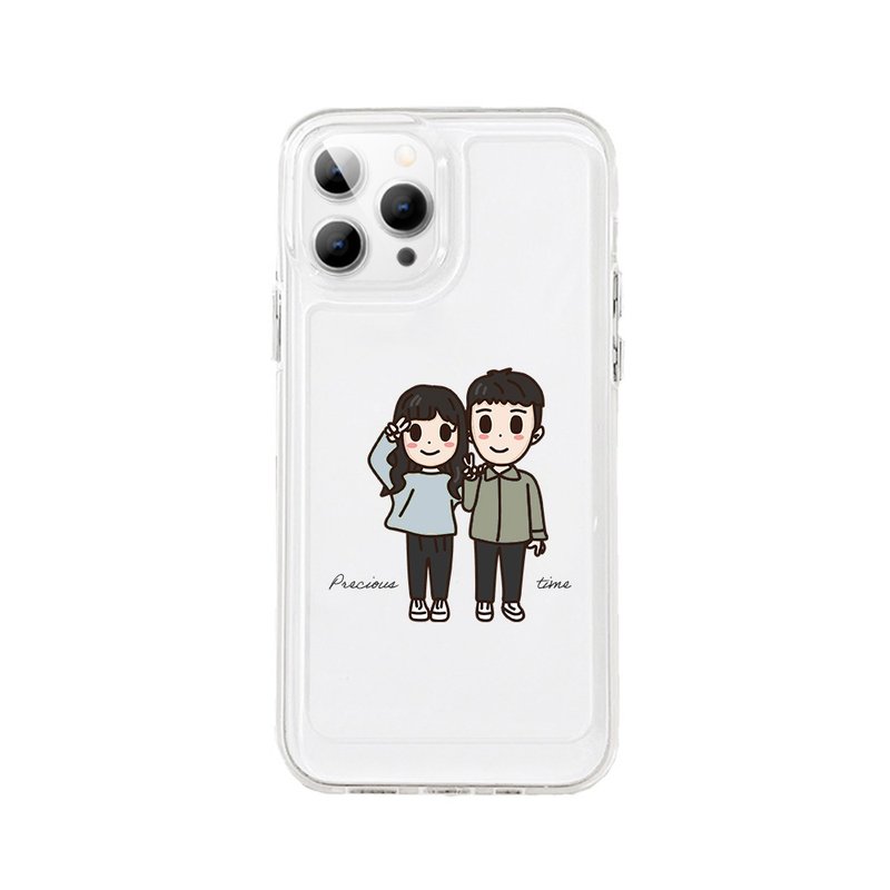 [Customized] Xiyan painted mobile phone case x cute Q version - เคส/ซองมือถือ - วัสดุอื่นๆ 