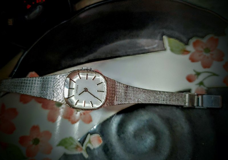 1970s CITIZEN Silver Plated Bracelet Mechanical Watch - นาฬิกาผู้หญิง - โลหะ 