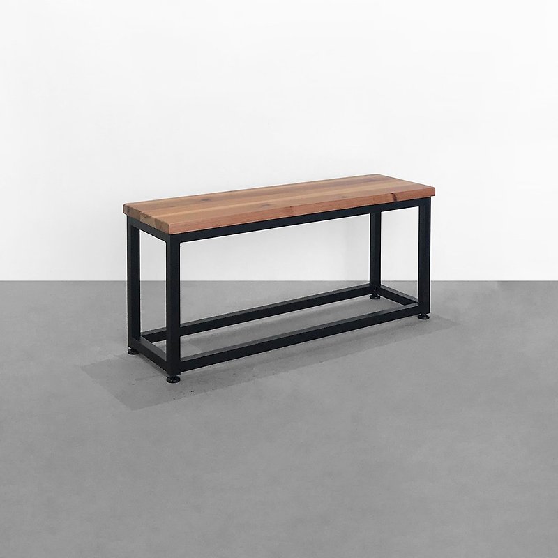 Iron wood bench CUA-014 - Chairs & Sofas - Wood Brown