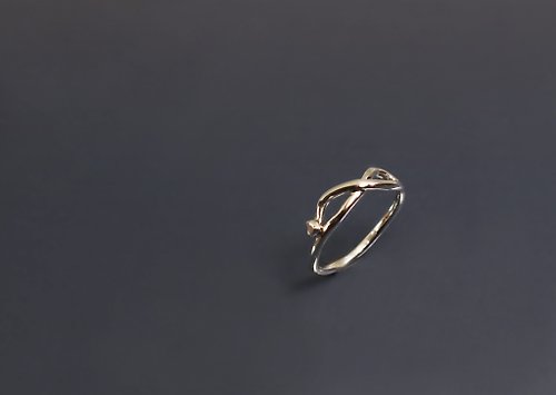 Maple jewelry design 小品系列-小愛心無限925銀戒
