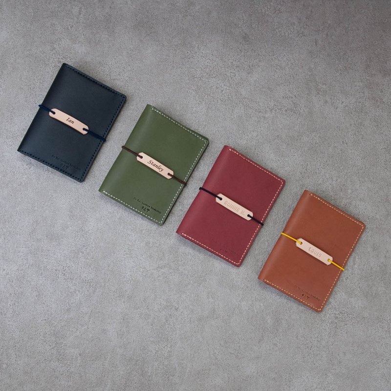 護照套 護照夾 出國旅遊 客製禮物 passport case 禮物 - 護照夾/護照套 - 真皮 多色