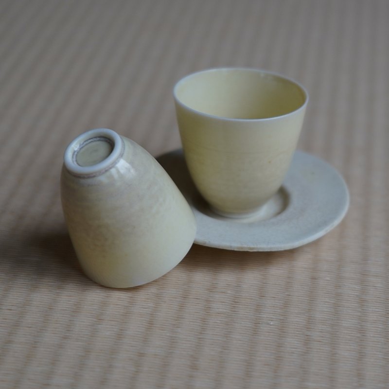 薄胎灰釉陶蛋殼杯 - 茶壺/茶杯/茶具 - 陶 