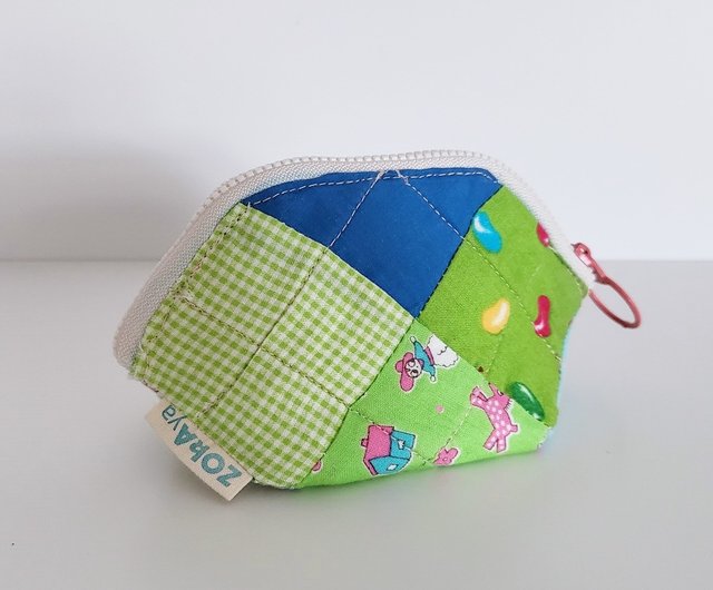 在庫品】パッチワークポーチ - ショップ ZOkAya デザイン．縫う