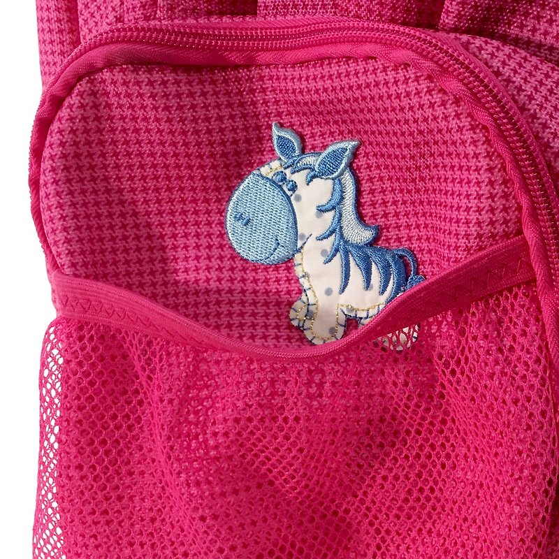 Three-dimensional embroidery cloth sticker - Rocco - สติกเกอร์ - งานปัก สีน้ำเงิน