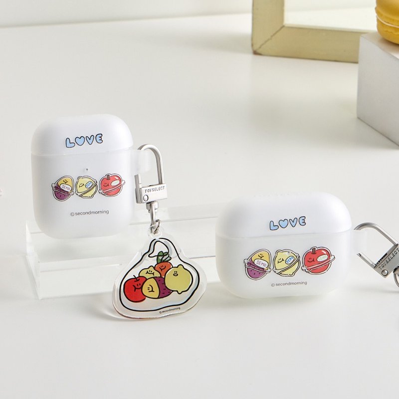 Second Morning新鮮包裝強悍防摔AirPods保護套(附吊飾) - AirPods/耳機保護套 - 塑膠 多色