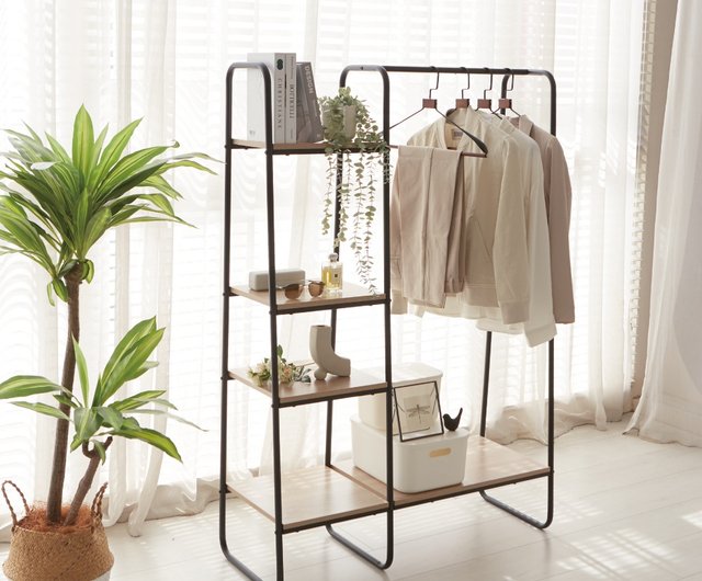 Multifunctional hanger online rack