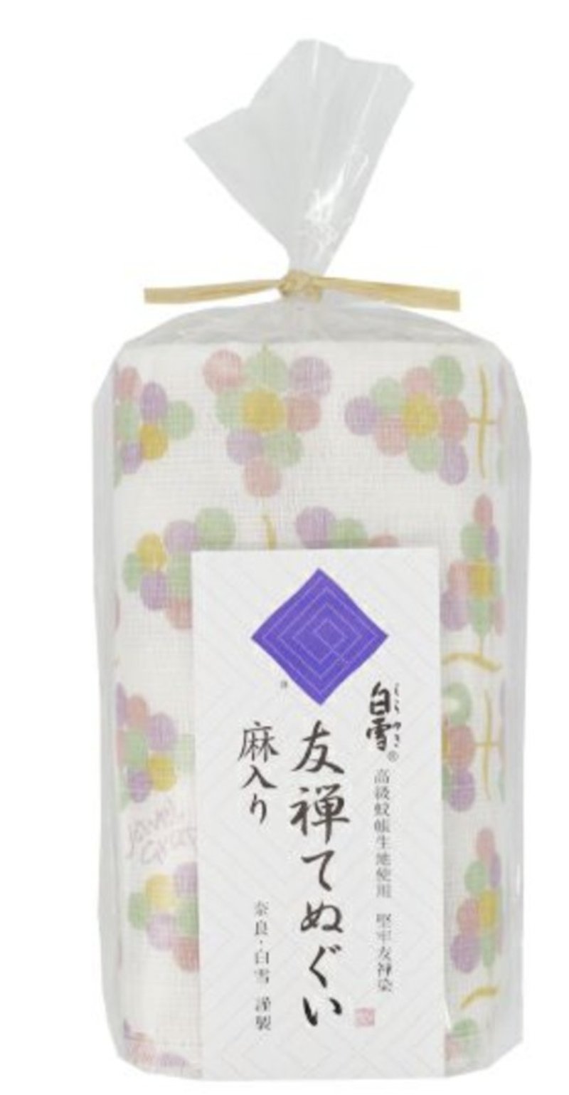 京友禪染汗巾 / 葡萄 - 毛巾/浴巾 - 棉．麻 紫色