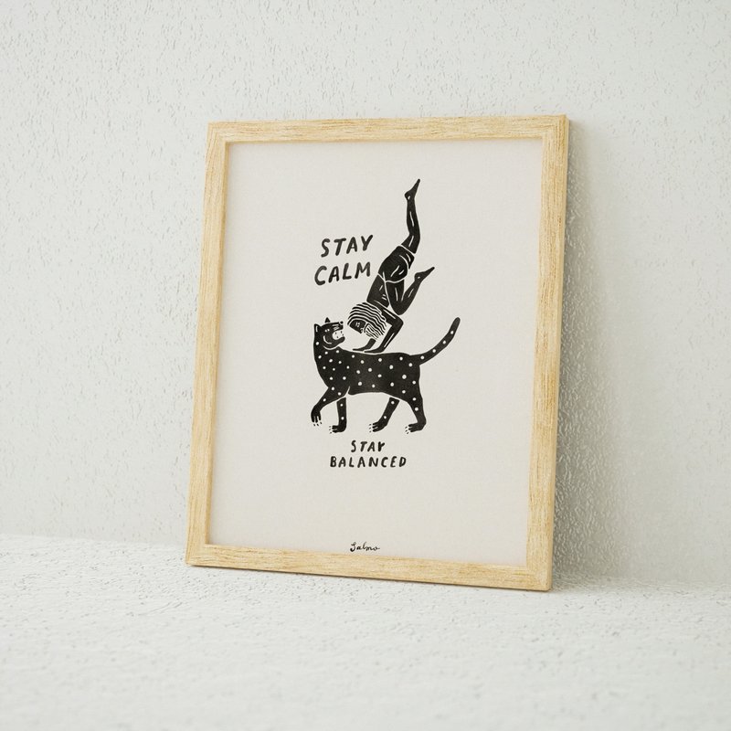 Stay Calm - Print/Poster - Posters - Paper Khaki